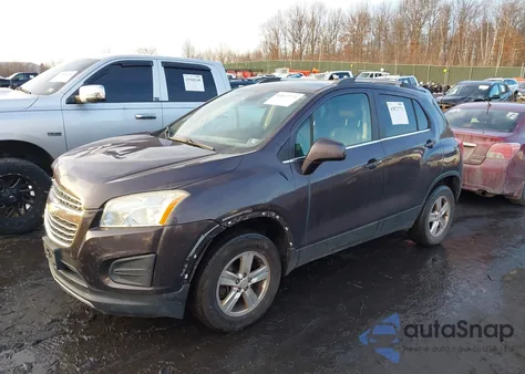 2016 Chevrolet Trax Lt из США, поврежденный, VIN 3GNCJPSB7GL170698